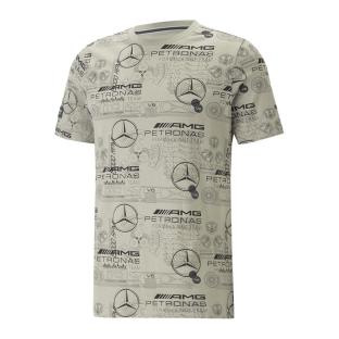 T-shirt Gris Homme Puma Mercedes Mapf1 All pas cher