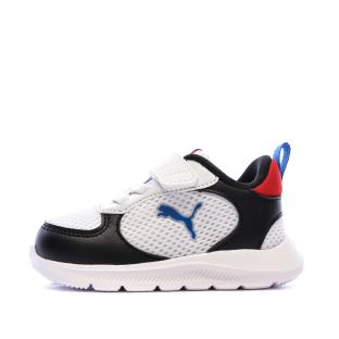 Baskets Blanc/Noir Garçon Puma Fun Racer 2 Ac+ vue 0