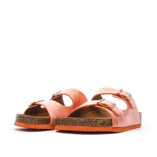Sandales Orange Femme Chattawak ORPHEE vue 6