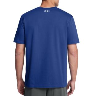 T-shirt Bleu Homme Under Armour Camo Boxed vue 2