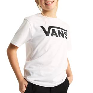 T-shirt Blanc Enfant Vans Classic vue 0