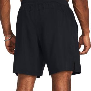 Short de Sport Noir Homme Under Armour Launch 7 vue 2