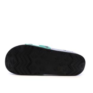 Claquettes Noires/Vertes Homme Fila Morro vue 2