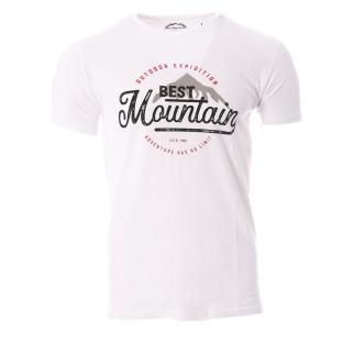 T-shirt Blanc Homme Best Mountain 2009 pas cher