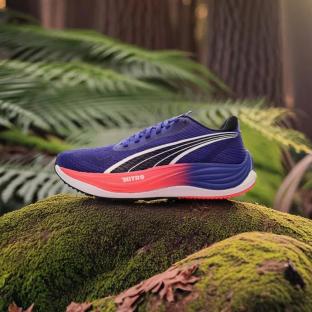 Chaussures de Running Bleu Femme Puma Velocity Nitro 3 vue 0