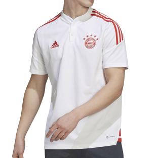 Bayern Munich Polo Blanc Homme Adidas 2022/23 pas cher