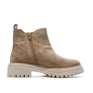 Bottines Taupe Femme Geox Iridea vue 2