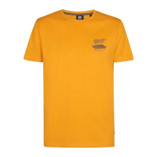 T-Shirt Orange Homme Petrol Industries TSR135 pas cher
