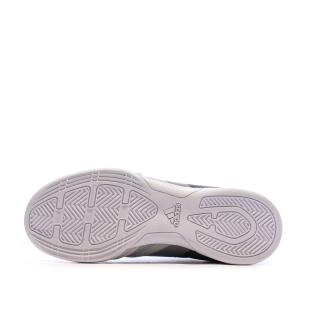 Chaussures de Futsal Gris/Noir/Bleu Garçon Adidas Top Sala vue 0