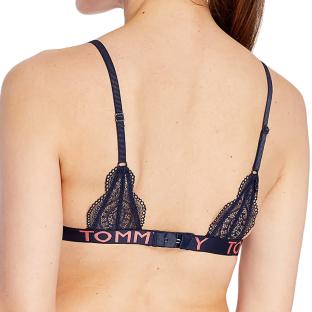 Soutien gorge Marine Femme Tommy Hilfiger Triangle Bra Print vue 2