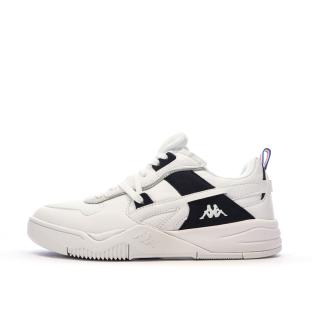 Baskets Blanches/Noires Kappa Iset 1 Alpine F1 pas cher