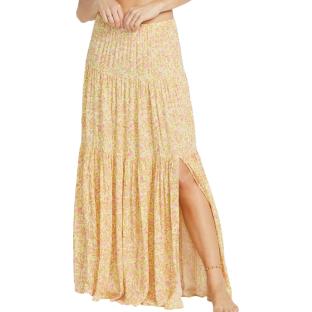 Jupe Jaune à Fleurs Femme Billabong Heart To Heart vue 0