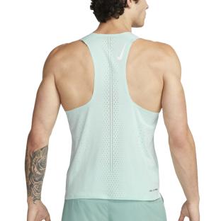 Débardeur Bleu Homme Nike Aroswft Singlet vue 2