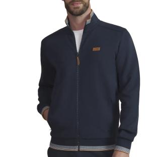 Herren-Sweatshirt mit Reißverschluss „Mariné“ von TBS LEANNGIL Ansicht 0