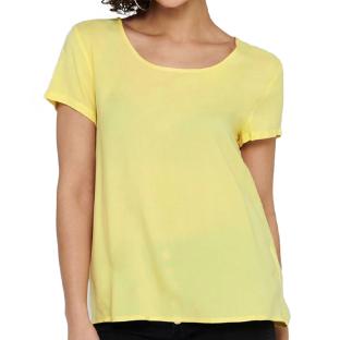 Top Jaune Femme Only First vue 0