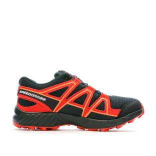 Chaussures de Trail Noir/Rouge Junior Garçon Salomon Speedcross vue 2