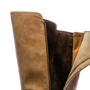 Bottes Marron Femme Relife Jirlotte vue 0