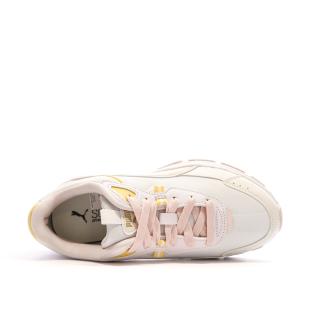 Baskets Roses/Jaune Femme Puma Cassia vue 4
