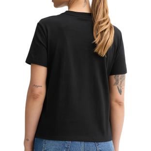 T-Shirt Noir Femme Calvin Klein Jeans LV047E804G vue 2
