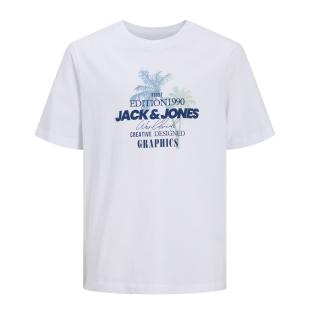 Jack & Jones Jjgradient White Boys’ T-shirt Photo of the Espace des Marques %store% store - view of %key%