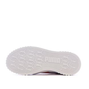 Baskets Blanche/Rose Fille/Femme Puma Carina 3.0 vue 0