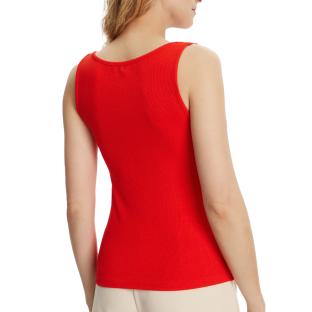 Débardeur Rouge Femme Morgan DOUBI vue 2