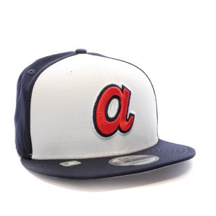 Casquette Marine/Blanc/Rouge Homme New Era Atlbra vue 0
