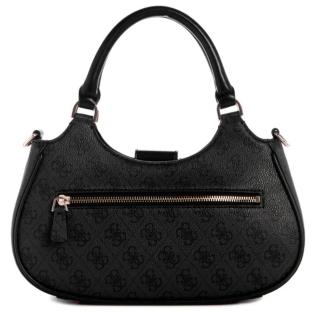 Sac à main Noir Femme Guess Nolana logo 4G vue 2