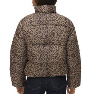 Doudoune Léopard Marron Vero Moda Parda vue 2