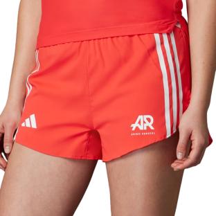 Short de running Rouge Femme Adidas Otr Ar Short vue 0