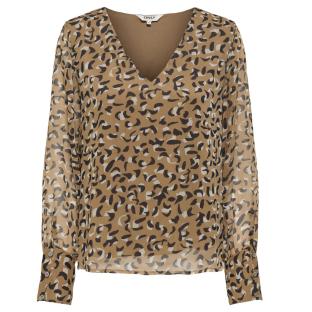 Blouse Marron Femme Only Tasha Otl pas cher