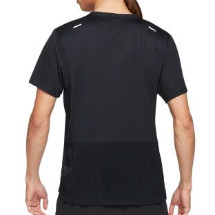 T-shirt de running Noir Homme Nike Rise 365 DA1168 vue 2