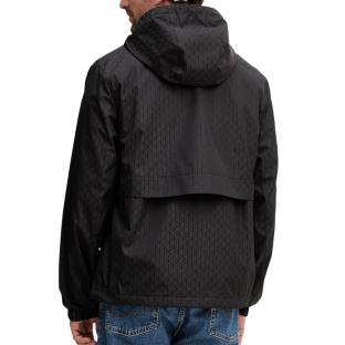 Coupe Vent Noir Homme Calvin Klein Jeans Nylon Flange vue 2