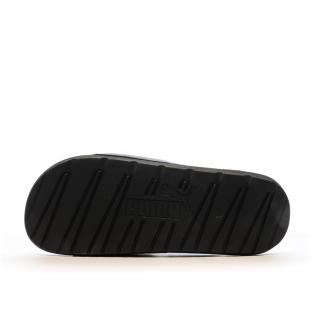 Claquettes Noir/Rouge Homme Puma Risk vue 2