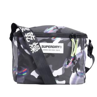 Sacoche Noire Homme Superdry Gwp pas cher