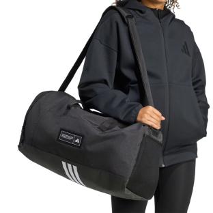 Bolsa de deporte negra unisex Adidas Duffel ver 0