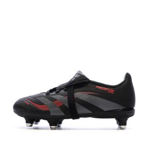 Zapatillas de fútbol negras para niños Adidas Predator League FT SG ver 0