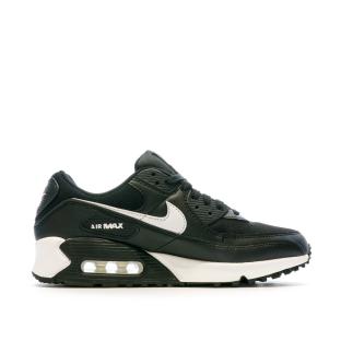 Baskets Noires/Blanches Homme Nike Air Max 90 vue 2