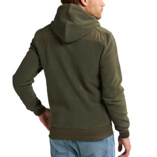 Sweat Kaki Homme Petrol Industries Hooded vue 2