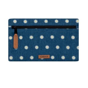 Pochette Avant Bleu à Fleurs CABAIA Bangkok pas cher