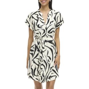 Vestido Mujer Blanco/Negro Vila Viclo ver 0