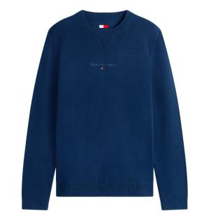 Pull Marine Homme Tommy Hilfiger Linears vue 0