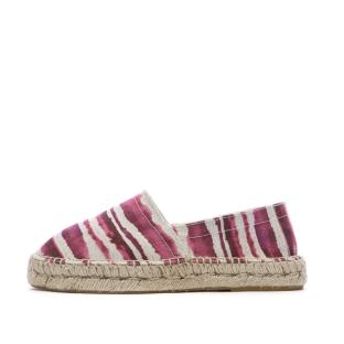 Espadrilles Violet/Beige Femme Pare Gabia Anaia vue 0