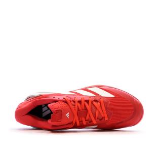 Chaussures de tennis Rouge Homme Adidas Adizero Ubersonic vue 0