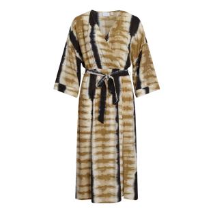 Robe Marron/Marine Femme Vila Viwrinkle vue 0