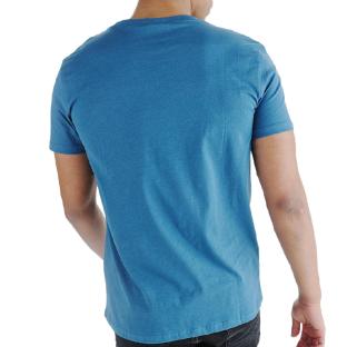 T-shirt Bleu Homme Airness Clayton vue 2