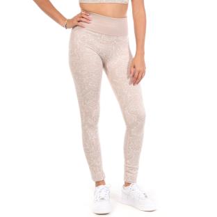 Legging Beige Femme No Publik Eglantine vue 0