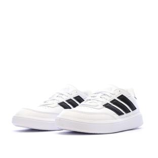 Adidas Courtblock White/Black Boys’ Trainers Photo of the Espace des Marques %store% store - view of %key%