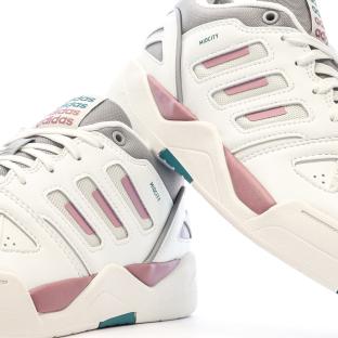 Baskets Blanches Homme Adidas Midcity vue 7