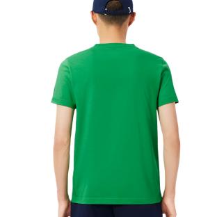T-Shirt + Casquette Vert Homme Lacoste TH1044 vue 0